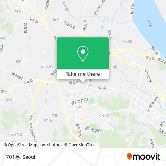 701동 map