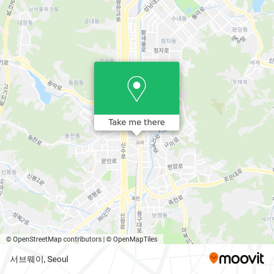 서브웨이 map