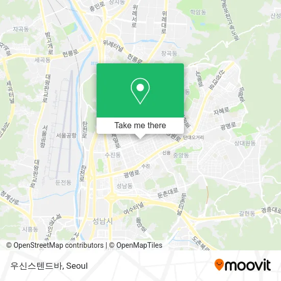 우신스텐드바 map