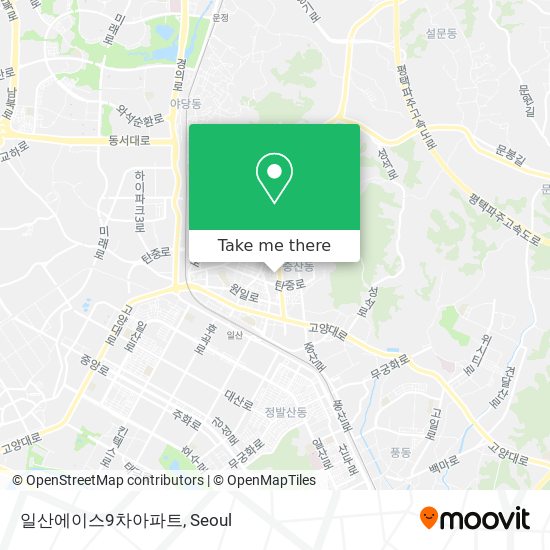 일산에이스9차아파트 map