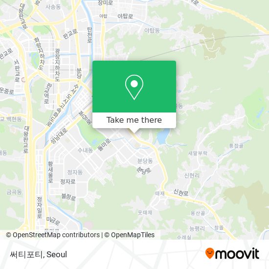 써티포티 map
