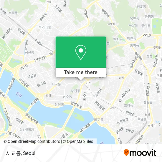 서교동 map