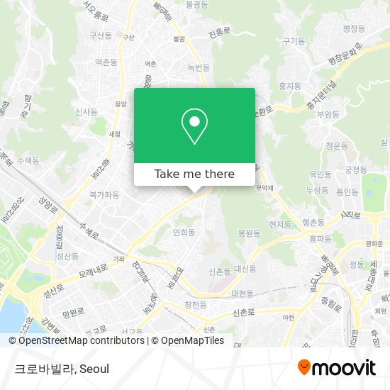 크로바빌라 map