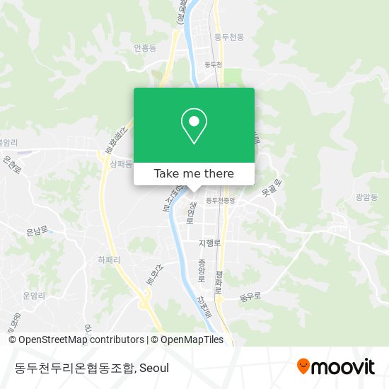 동두천두리온협동조합 map