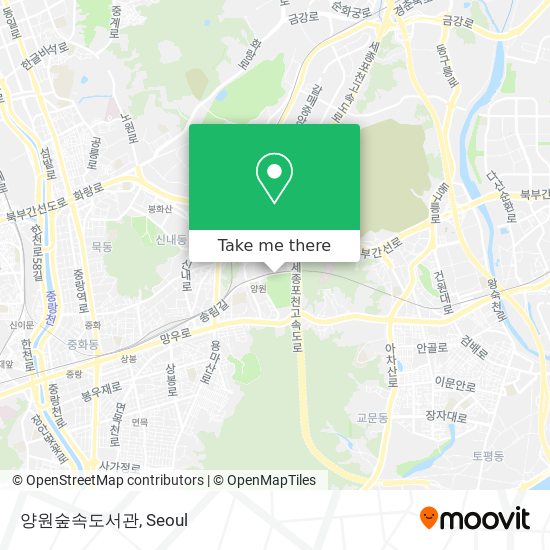 양원숲속도서관 map