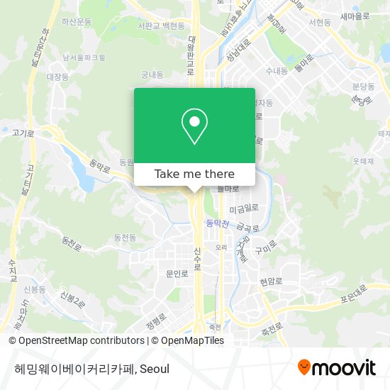 헤밍웨이베이커리카페 map