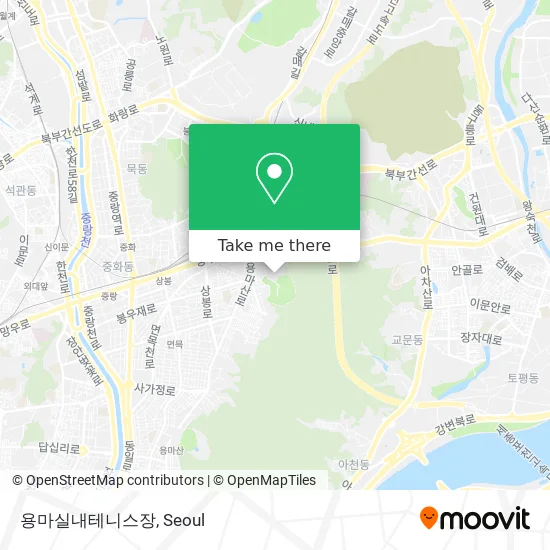 용마실내테니스장 map