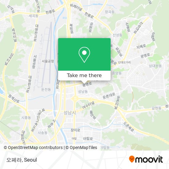 오페라 map