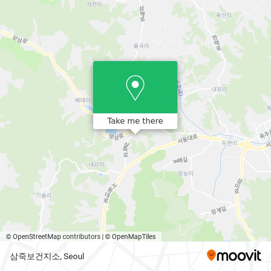 삼죽보건지소 map