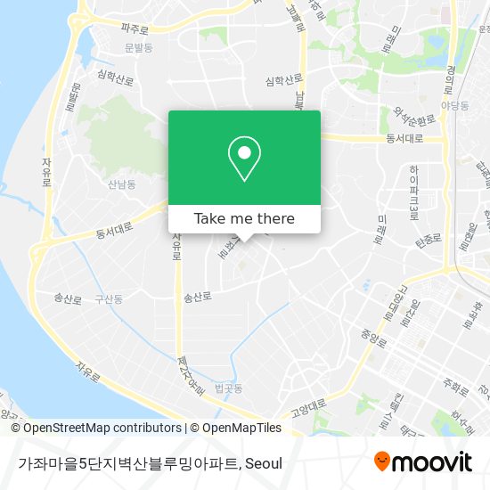 가좌마을5단지벽산블루밍아파트 map