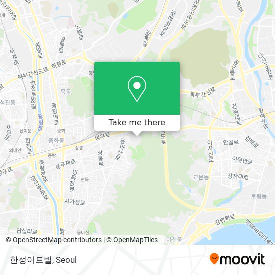 한성아트빌 map