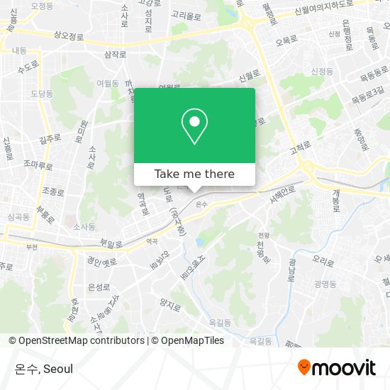 온수 map