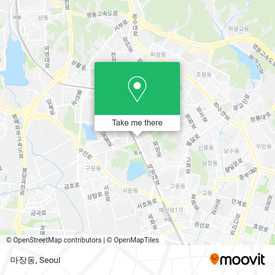 마장동 map