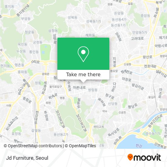 Jd Furniture map