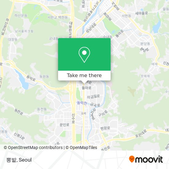 뽕밭 map