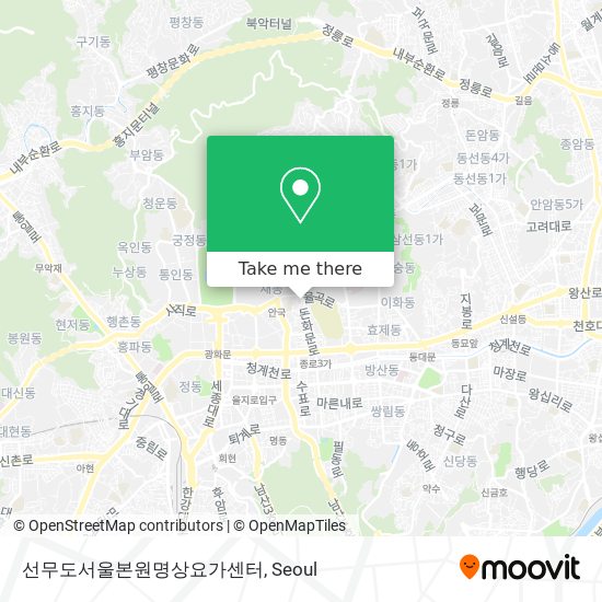 선무도서울본원명상요가센터 map