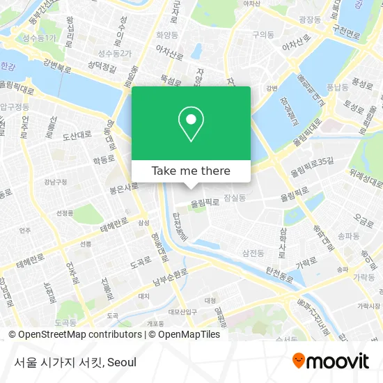 서울 시가지 서킷 map