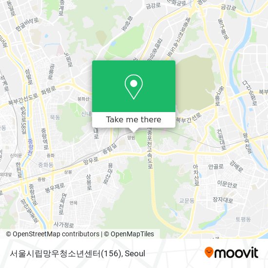 서울시립망우청소년센터(156) map