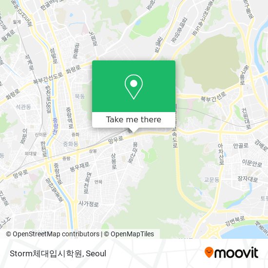 Storm체대입시학원 map