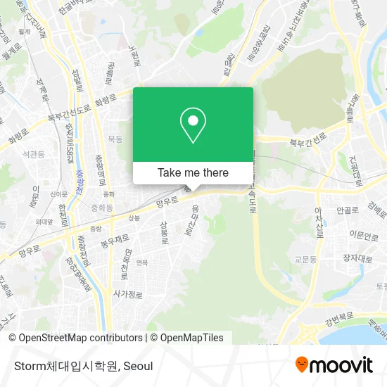 Storm체대입시학원 map