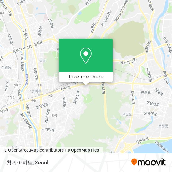 청광아파트 map