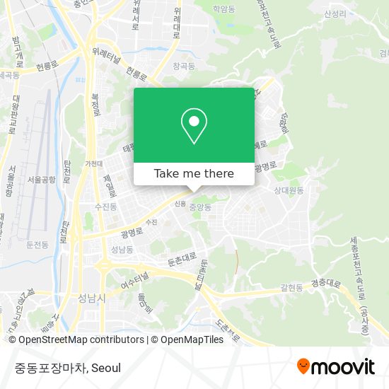 중동포장마차 map