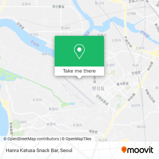 Hanra Katusa Snack Bar map
