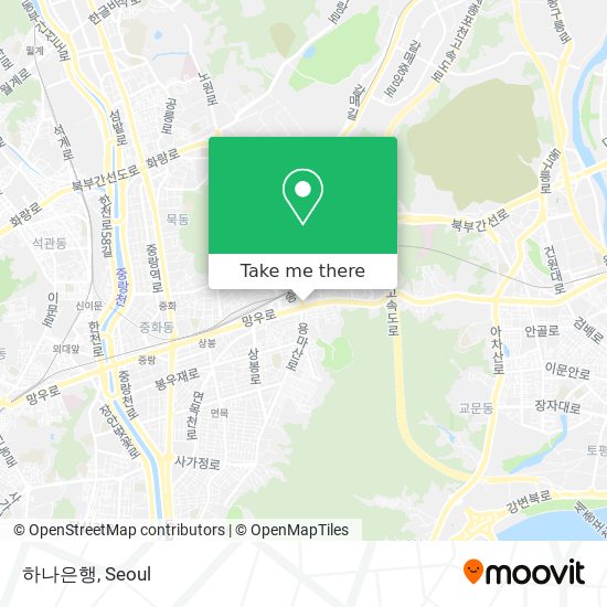 하나은행 map