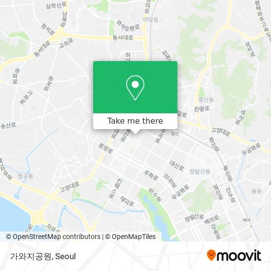 가와지공원 map
