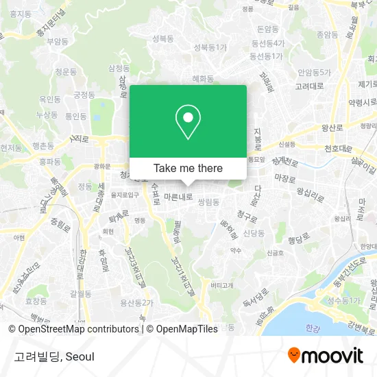 고려빌딩 map