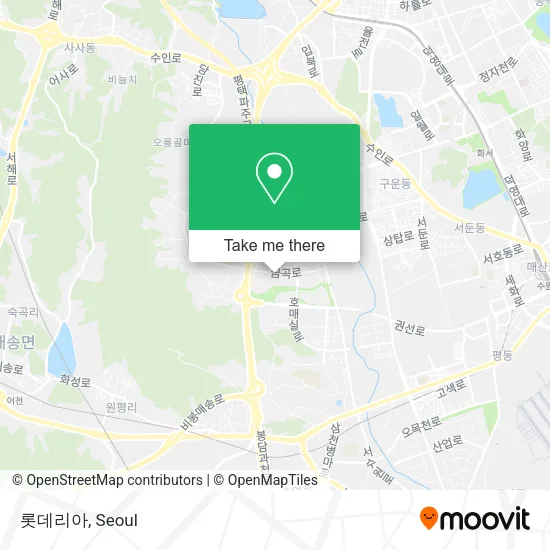 롯데리아 map