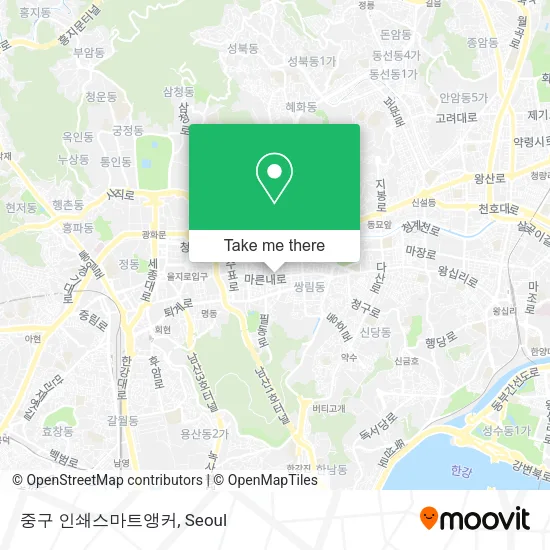 중구 인쇄스마트앵커 map