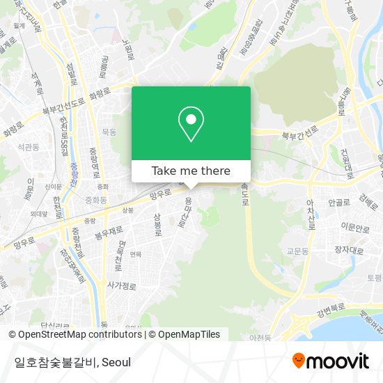 일호참숯불갈비 map