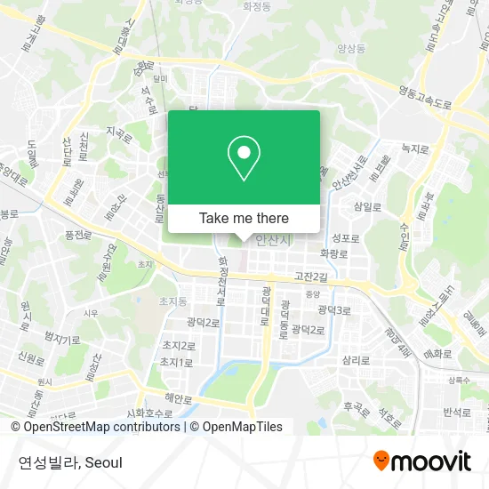 연성빌라 map