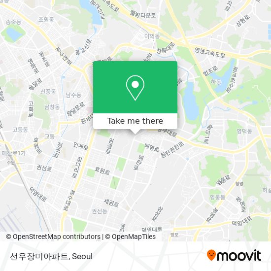 선우장미아파트 map