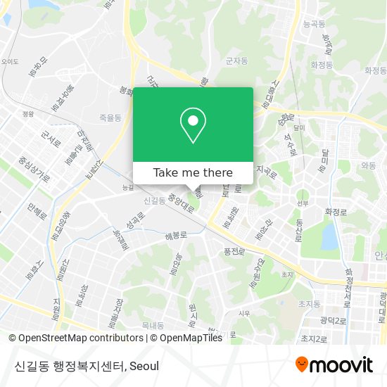 신길동 행정복지센터 map