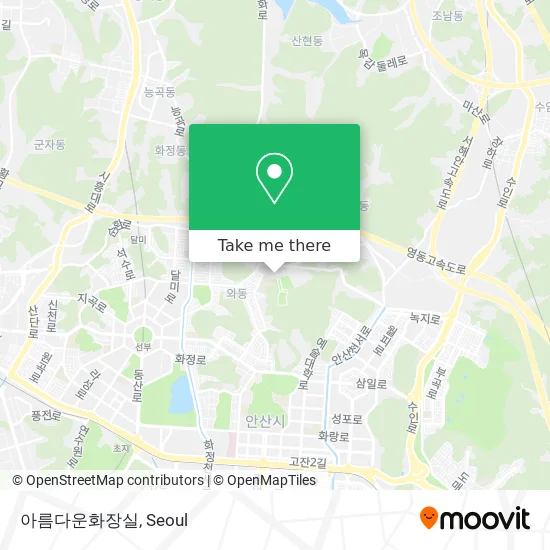 아름다운화장실 map