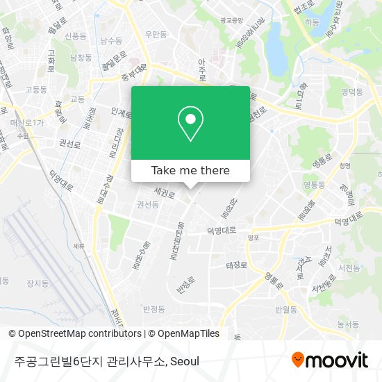 주공그린빌6단지 관리사무소 map