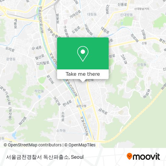 서울금천경찰서 독산파출소 map