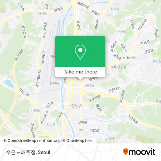 수은노래주점 map