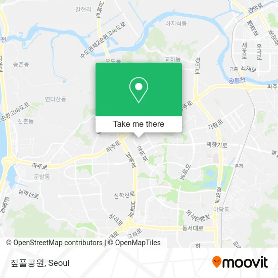 짚풀공원 map