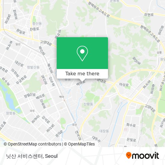 닛산 서비스센터 map