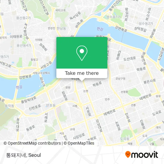 통돼지네 map