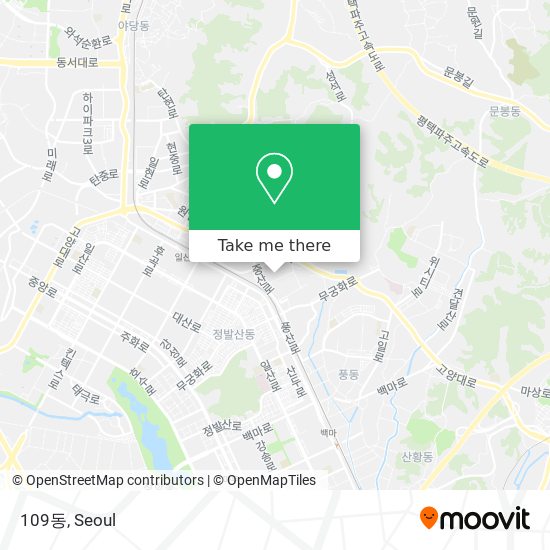 109동 map