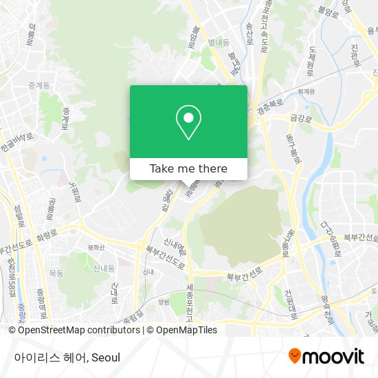 아이리스 헤어 map