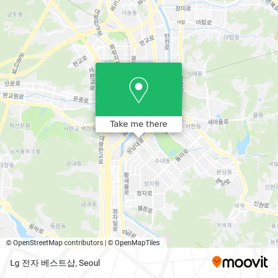 Lg 전자 베스트샵 map