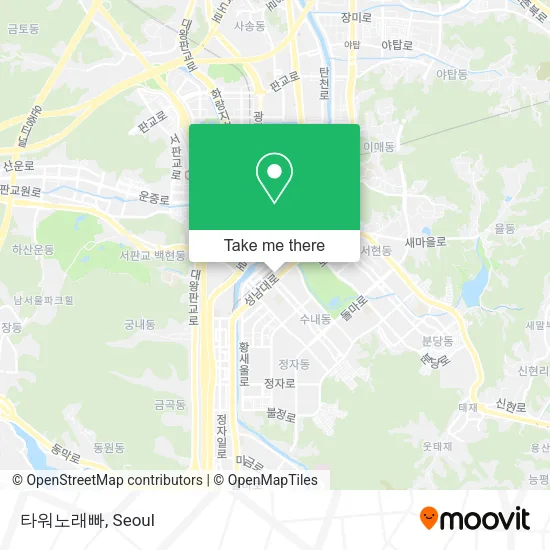 타워노래빠 map
