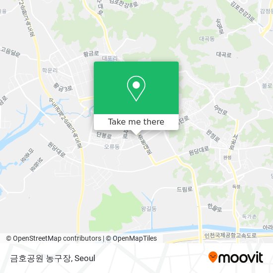 금호공원 농구장 map