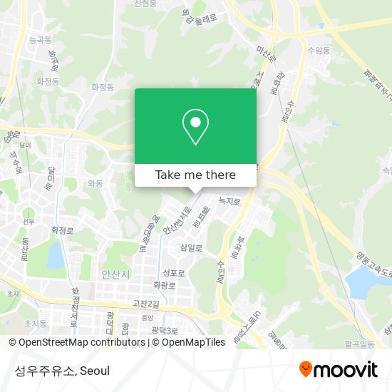 성우주유소 map