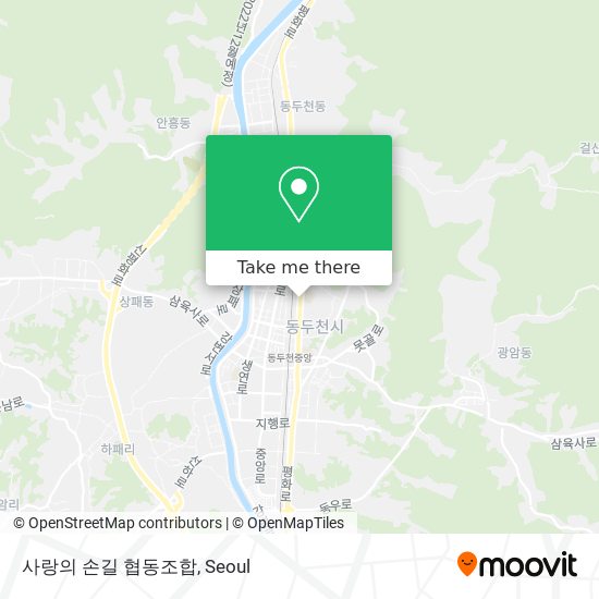 사랑의 손길 협동조합 map